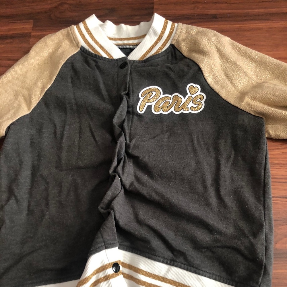 Paris Jacket (Gold White and Black)